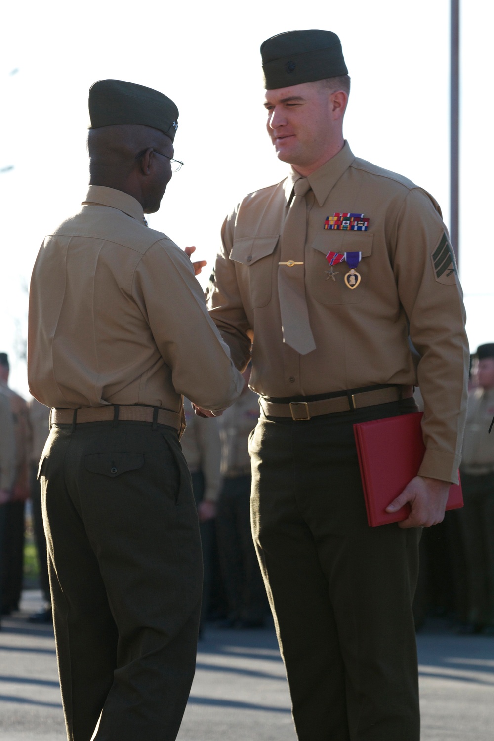 Two members of 1st Light Armored Reconnaissance Battalion awarded Bronze Star