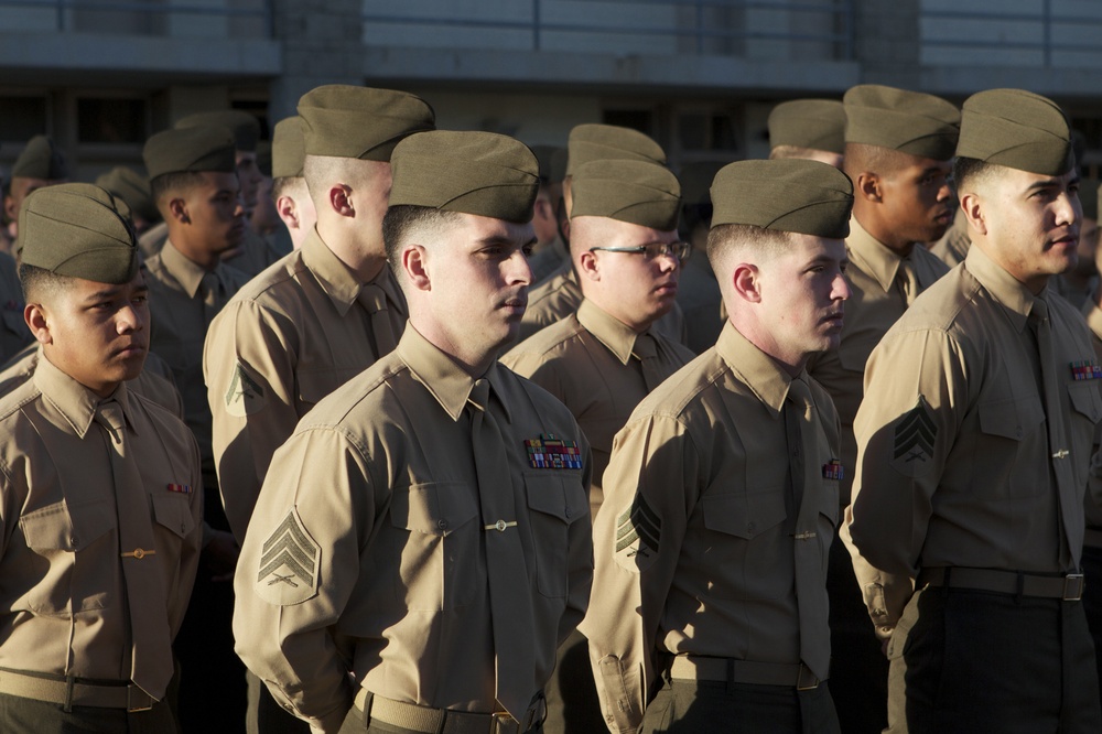 DVIDS - Images - Division Marines adjust to new uniform policy [Image 1 of  2]