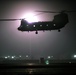 Chinook on a night mission