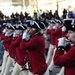 The 3rd US Infantry Regiment 'The Old Guard' Fife and Drum Corps march down Pennsylvania Avenue