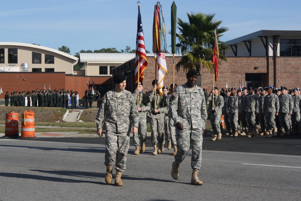 'Vanguard' soldiers march in MLK parade