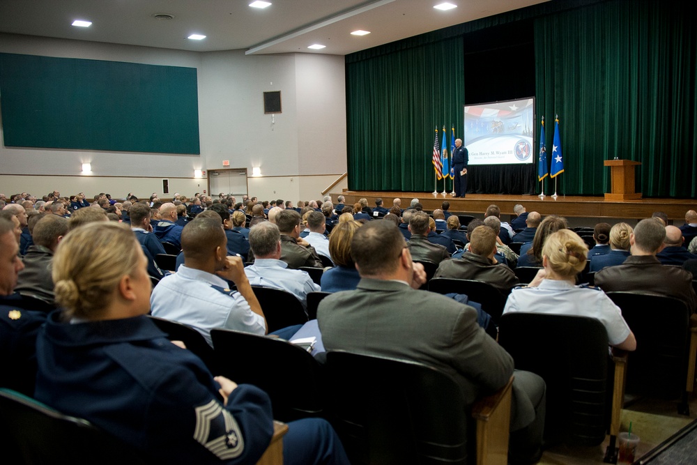 Air National Guard Director addresses ANG personnel at Joint Base Andrews