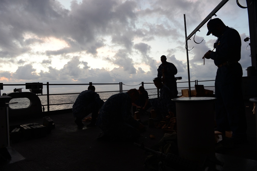 USS George H.W. Bush activity