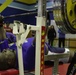 Japanese, U.S. athletes compete during Open Bench Press Competition