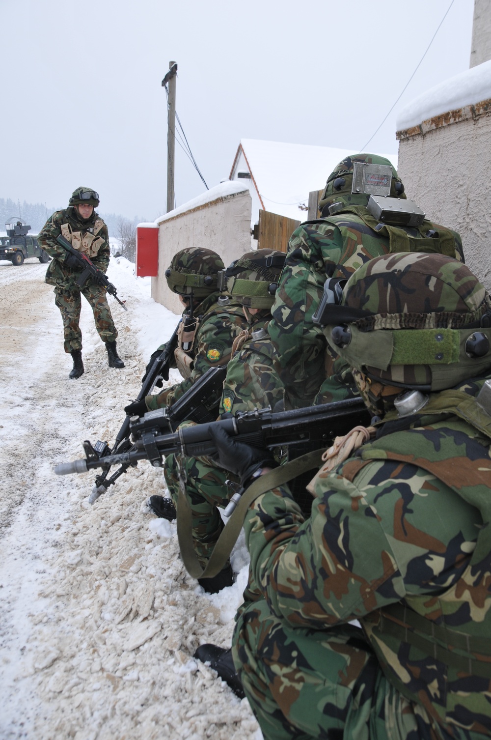 Police Advisory Team and Military Advisory Team Training II at the Joint Multinational Readiness Center