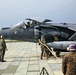 Marines refuel Harriers for rapid takeoffs, landings at Ie Shima