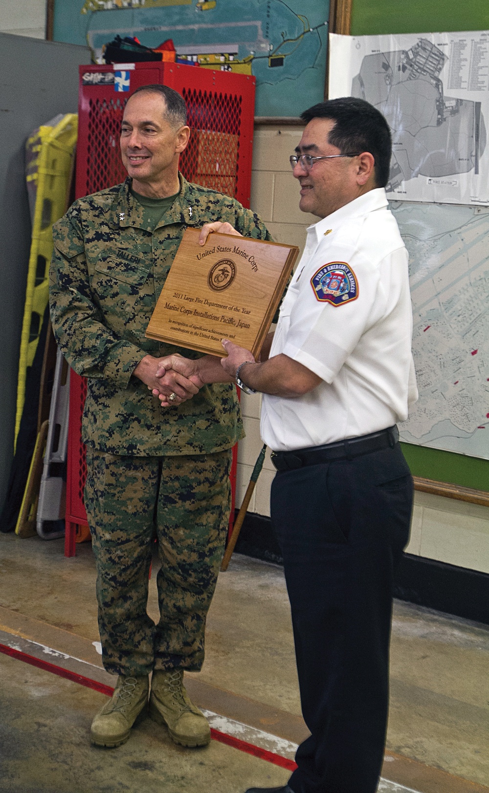 Camp Butler fire takes top honors