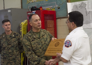 Camp Butler fire takes top honors