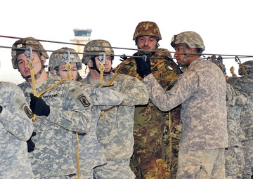 Jump training in Aviano