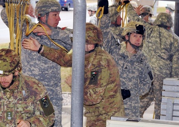 Jump training in Aviano