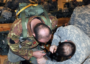 Jump training in Aviano