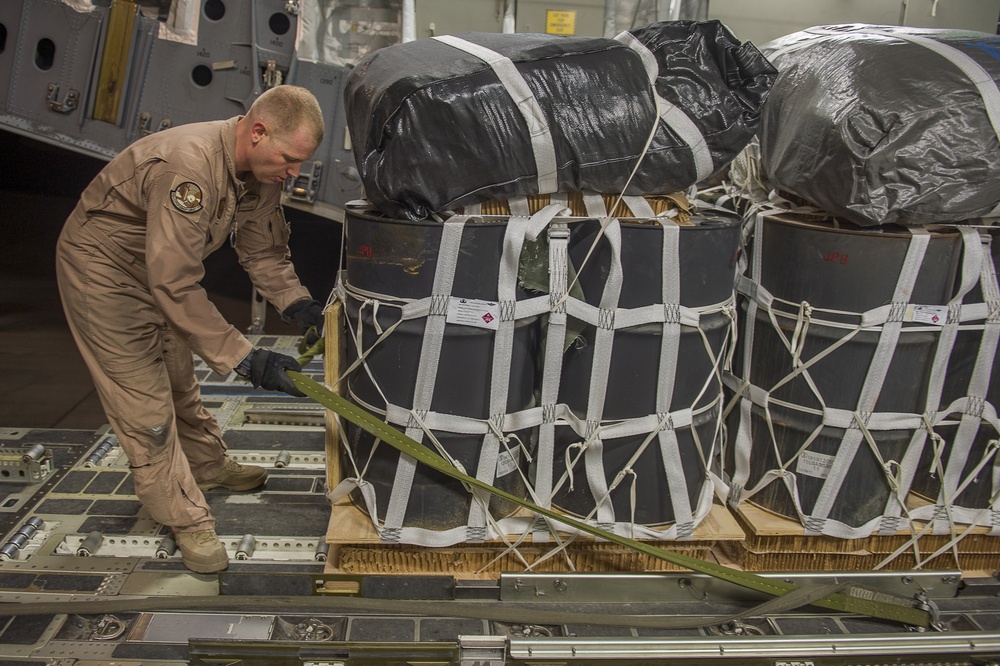 Preparing the cargo area