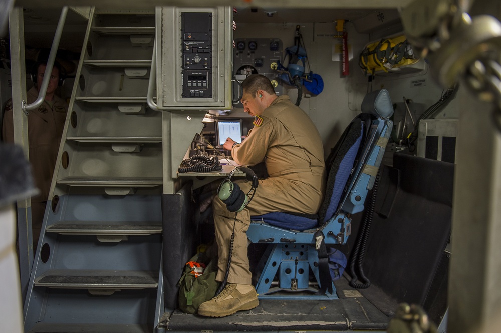 Preparing the cargo area