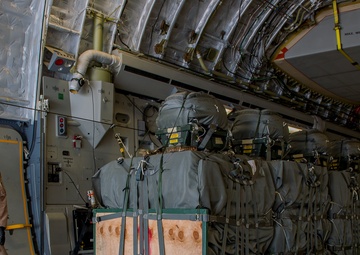 Preparing the cargo area