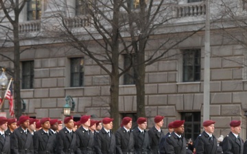 57th Presidential Inaugural Parade supported by Fort Bragg Paratroopers