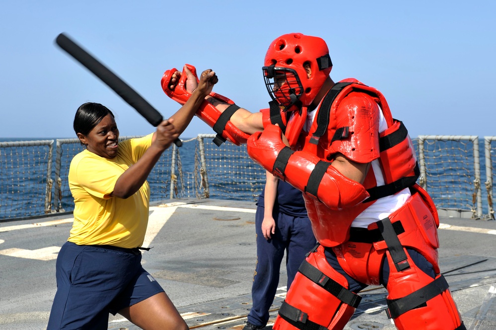 Nonlethal tactics practice