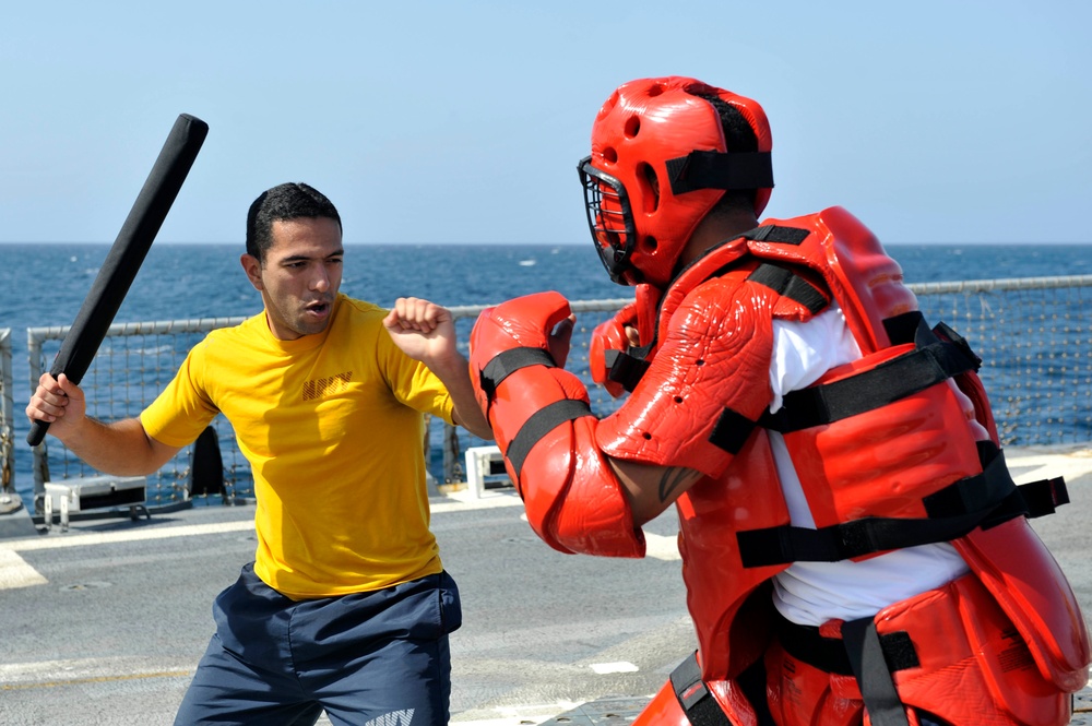 Nonlethal tactics practice