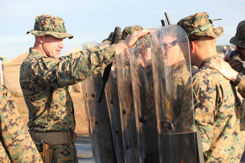 Black Sea Rotational Force Marines practice embassy reinforcement