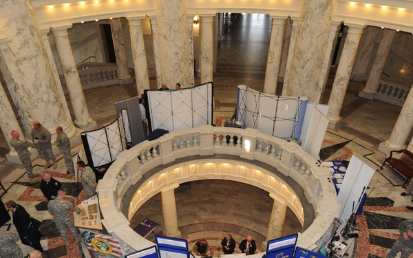 Idaho National Guard displays equipment for legislators
