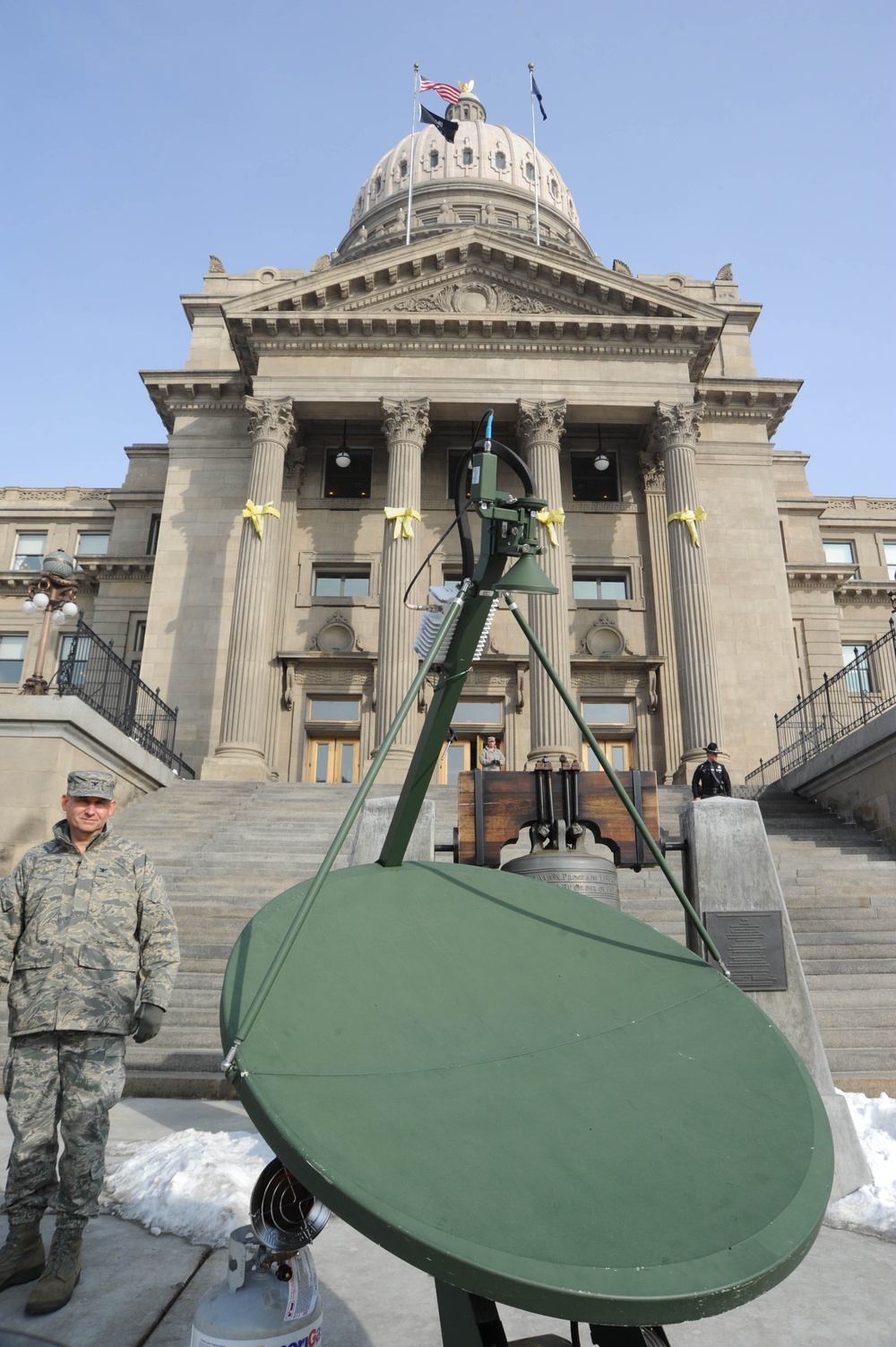 Idaho National Guard displays equipment for legislators