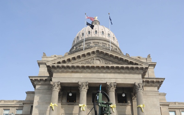 Idaho National Guard displays equipment for legislators