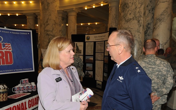 Idaho National Guard displays equipment for legislators