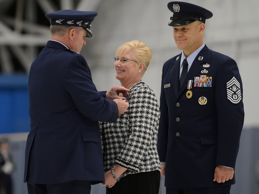 CMSAF Roy's retirement and transition ceremony