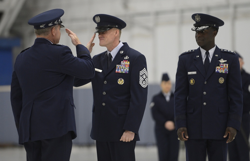 CMSAF Roy's retirement and transition ceremony