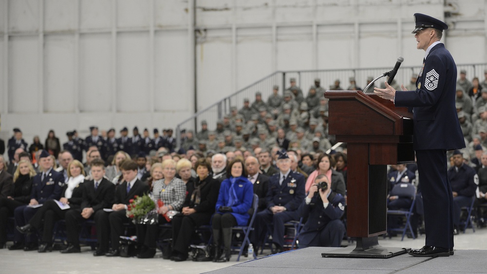 CMSAF Roy's retirement and transition ceremony