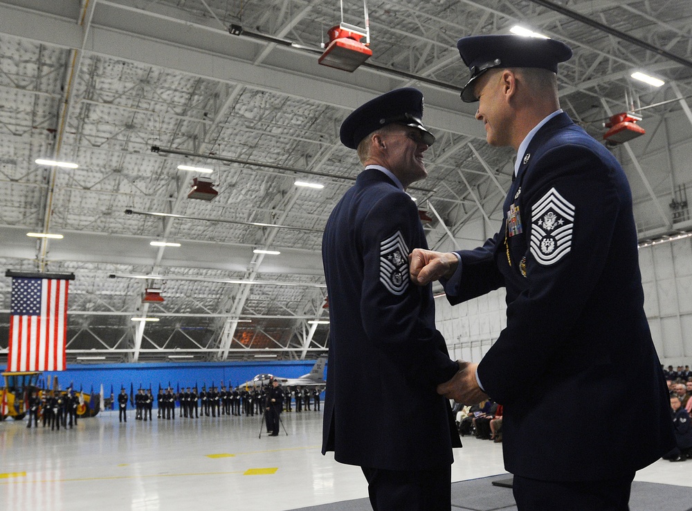 CMSAF Roy's retirement and transition ceremony