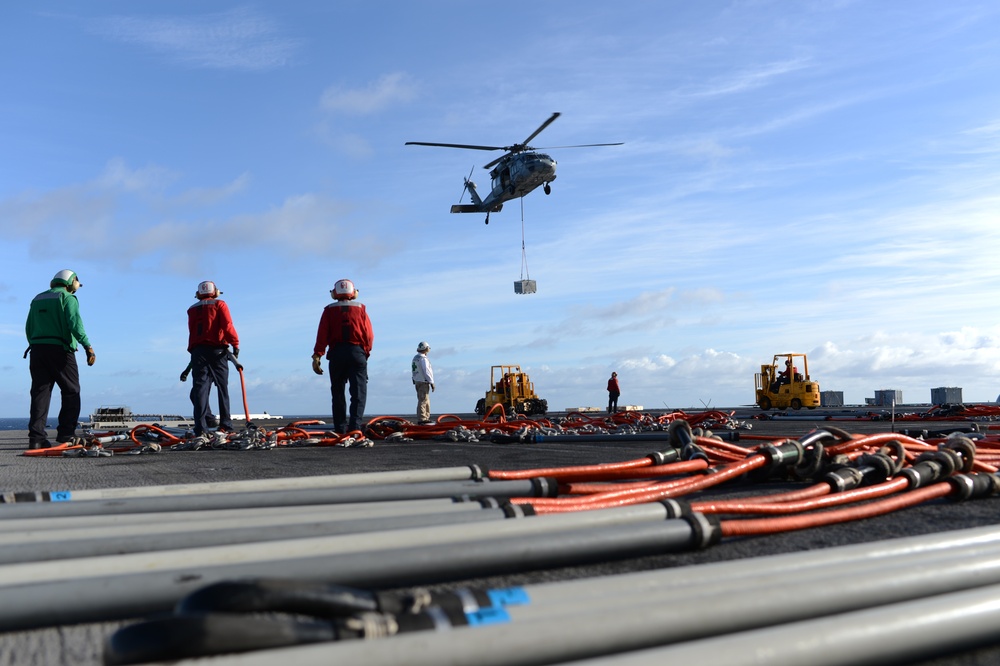 USS George H.W. Bush operations
