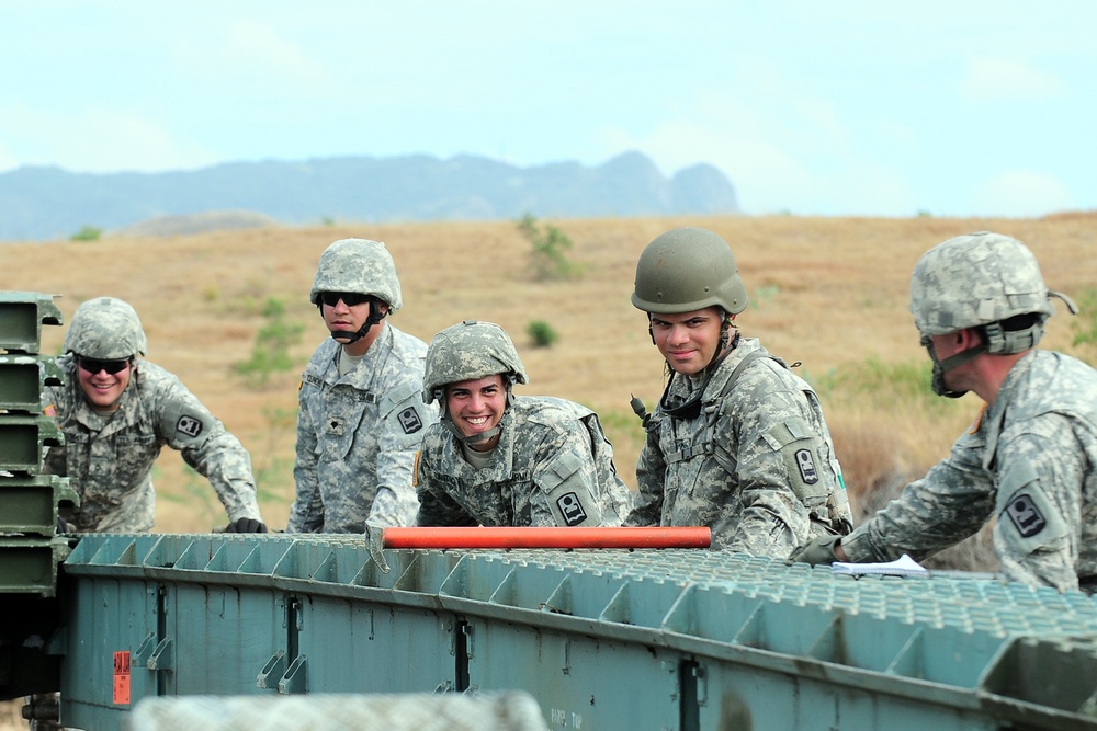 Synonym of teamwork = Army engineers!