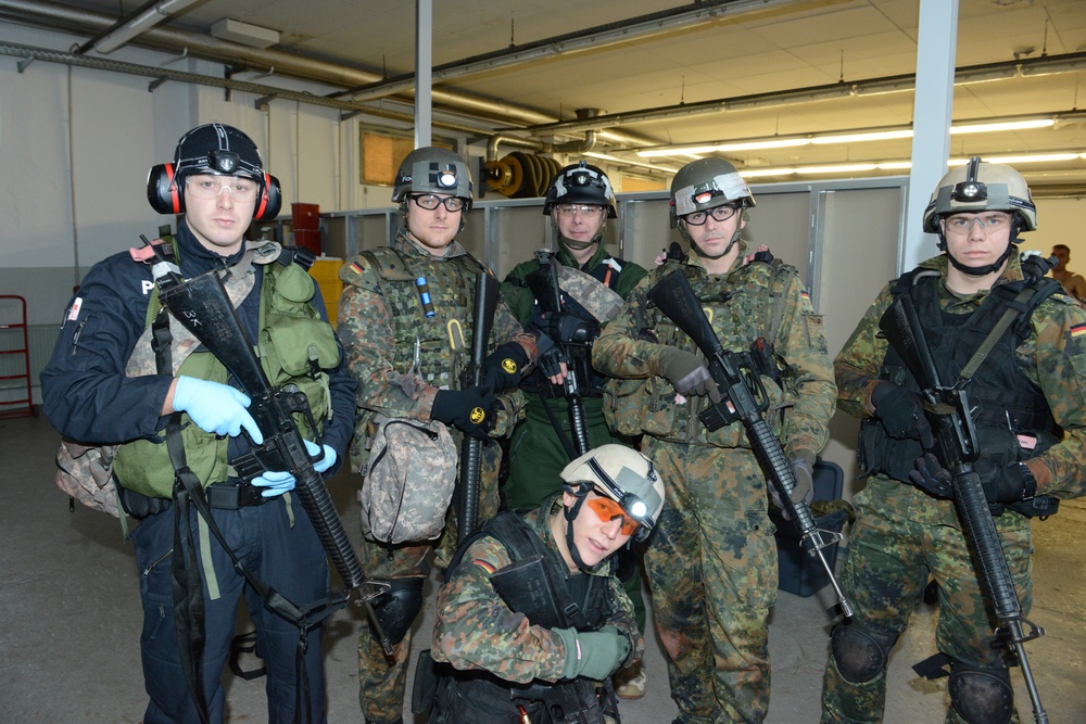 Multinational combat medical training