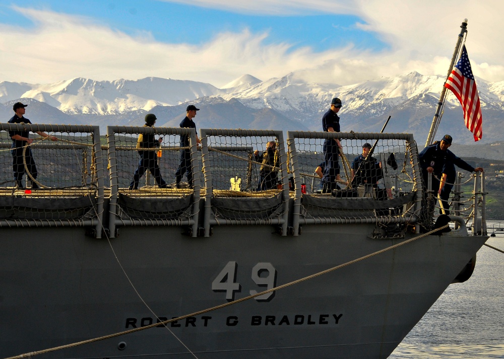 Bradley visits Crete