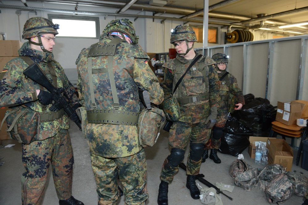 Multinational combat medical training