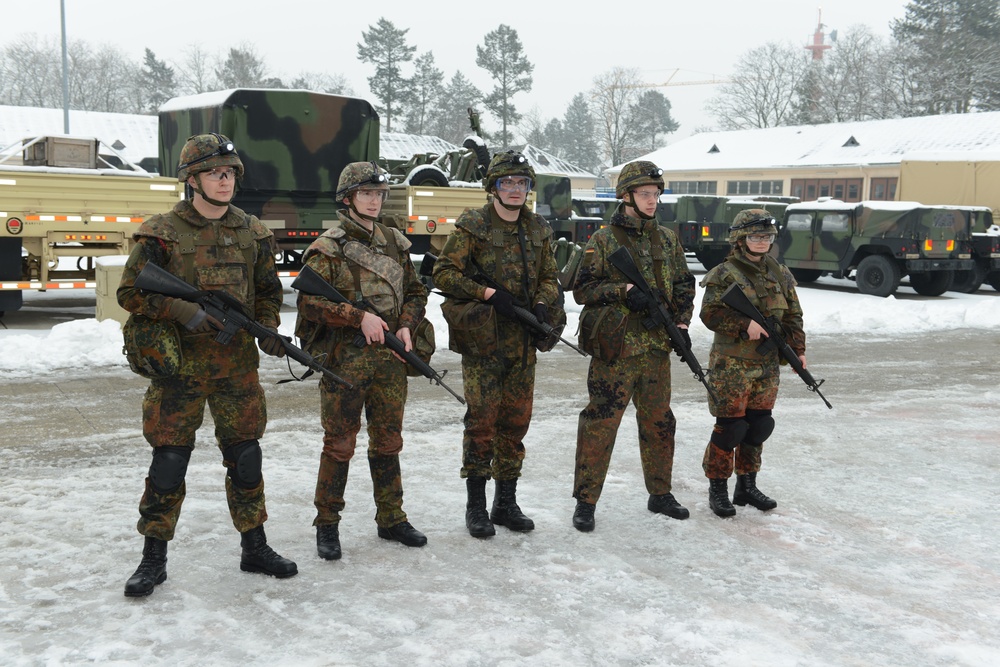 Multinational combat medical training