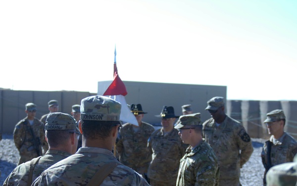 Bravo Troop, 2-1CAV receives the Draper Armor Leadership Award
