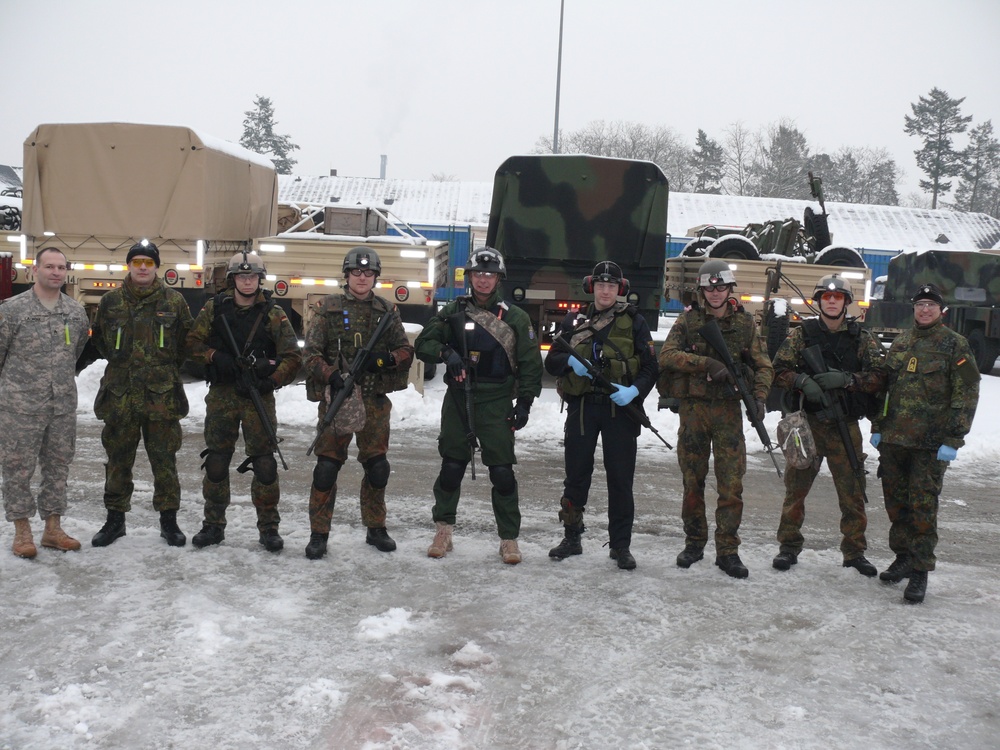 Multinational combat medical training