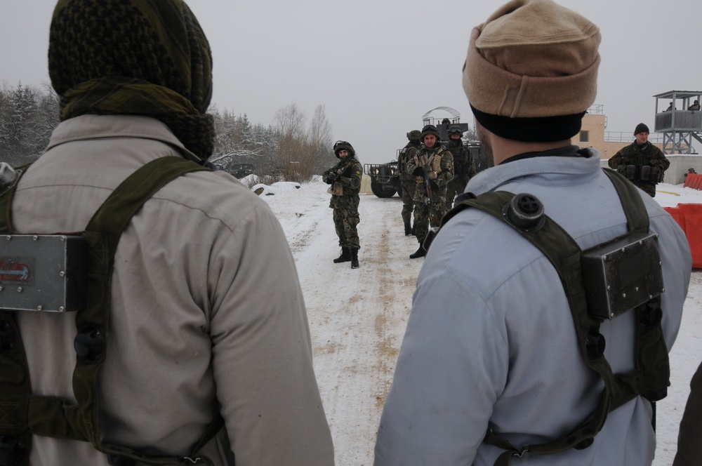 Police Advisory Team and Military Advisory Team Training II at the Joint Multinational Readiness Center