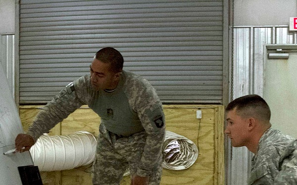 801st BSB showcase IED defeat skills