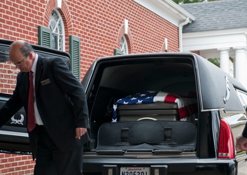 Coast Guard honors life of WWII veteran