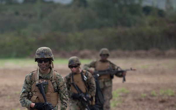 Marines carry out command post exercise at MCTAB