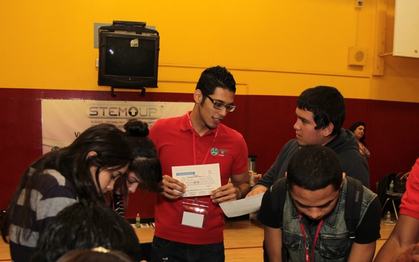 STEM students building bridges to bright futures