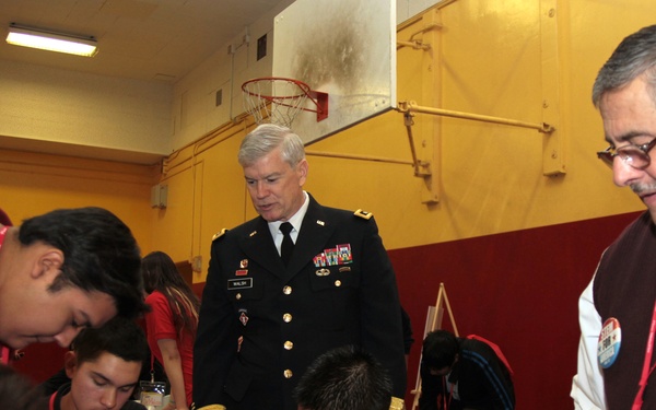 STEM students building bridges to bright futures