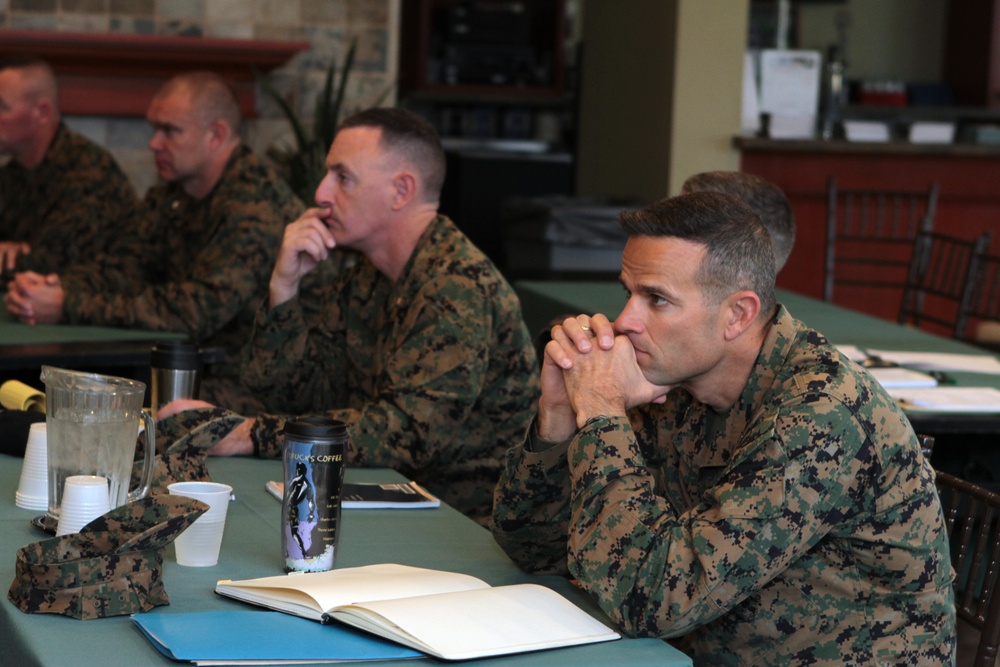 Division leadership conducts Sexual Assault Prevention and Response training