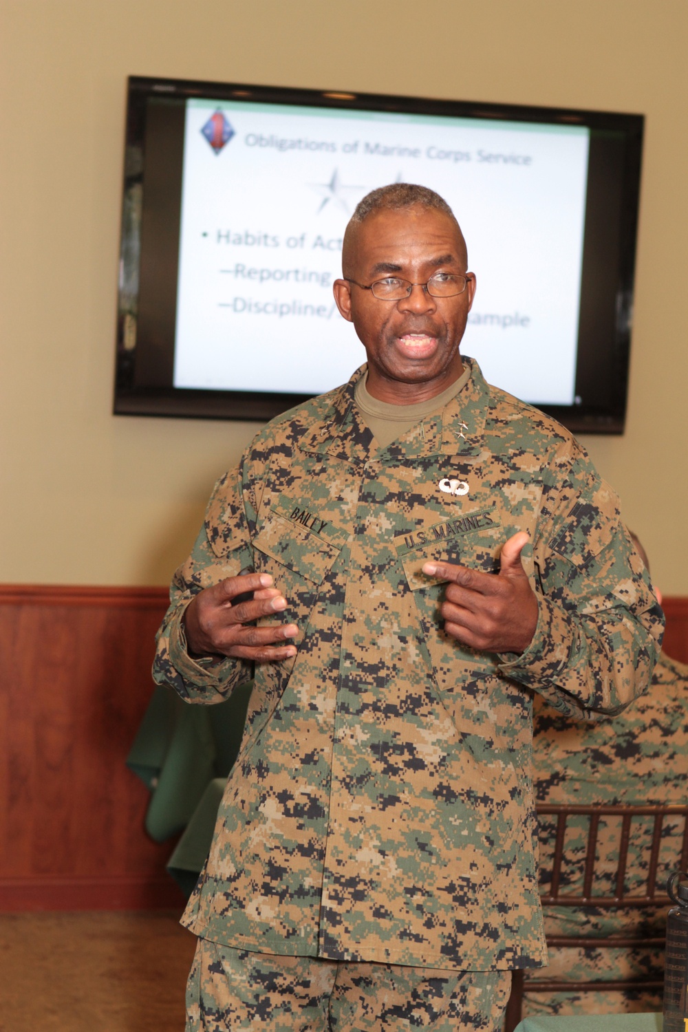 Division leadership conducts Sexual Assault Prevention and Response training