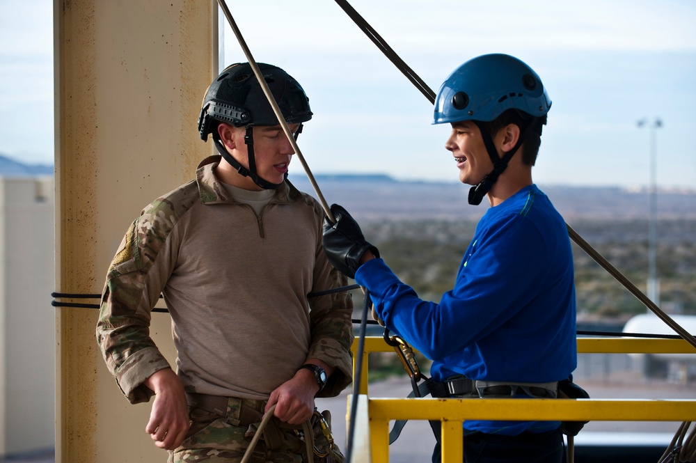 JROTC cadets experience a day in the military