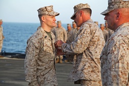 1st Sgt. receives Bronze Star for actions in Sangin District, Afghanistan