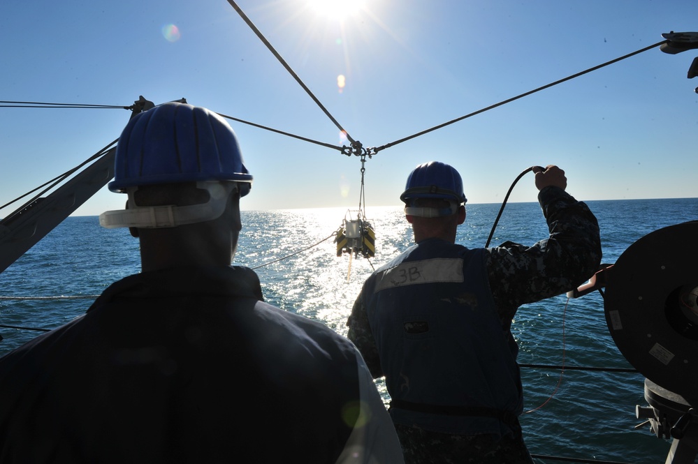 Mine countermeasure training operations