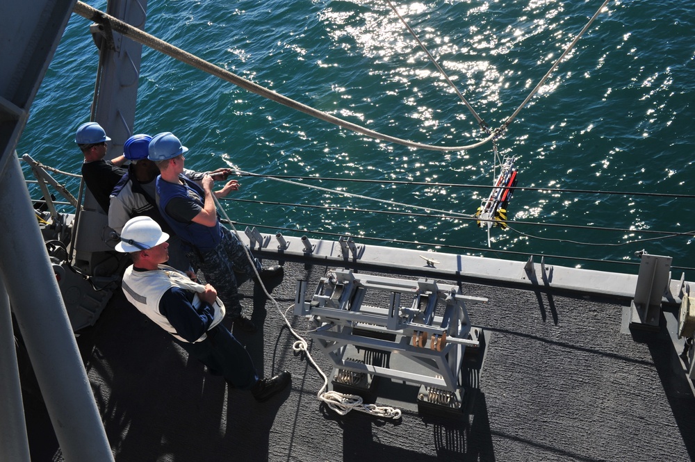 Mine countermeasure training operations